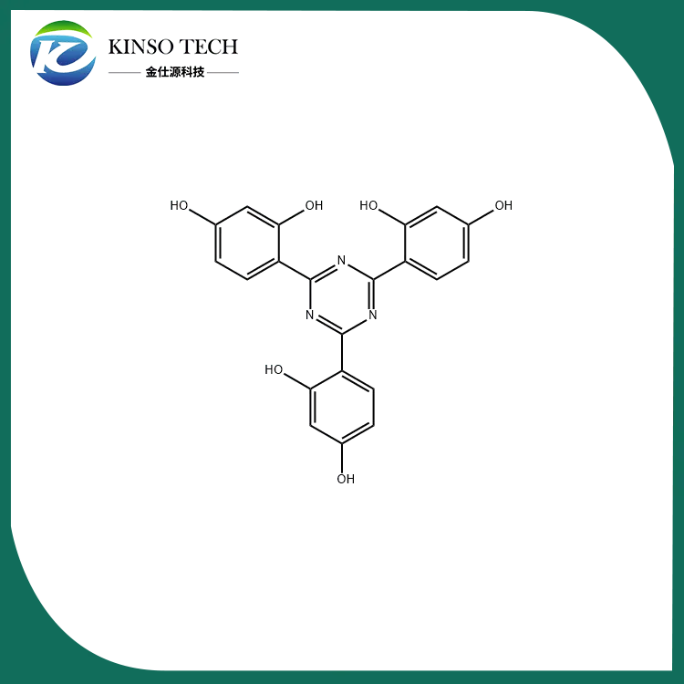 2,4,6-Tris (2,4-diidrossifenil) -1,3,5-triazina CAS 2125-23-7